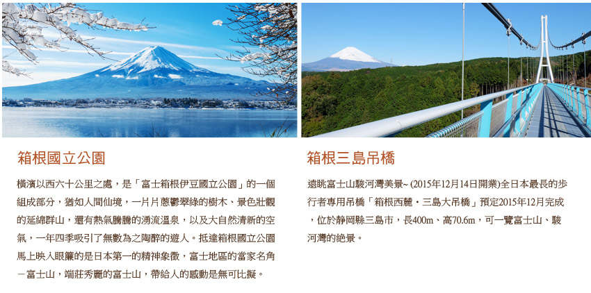 箱根國立公園.箱根三島吊橋