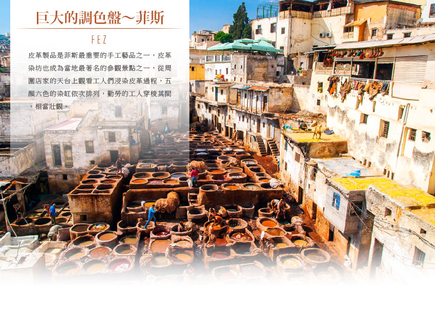 巨大的調色盤～菲斯 Fez