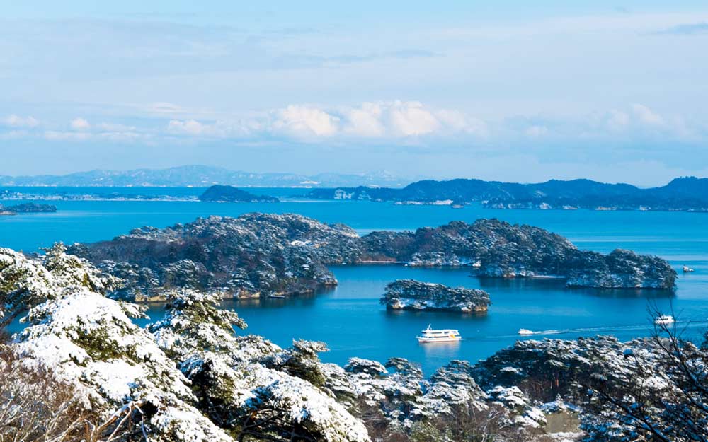 銀白雙溫泉東北５日－小岩井彩燈季、森吉山樹冰纜車、松島海灣、睡魔之家、盛岡八幡宮、角館武家屋敷（仙台／青森）
