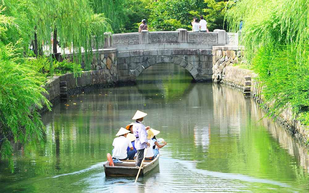 神戶岡山四國６日-姬路城、金刀比羅宮、倉敷美觀、鳴門漩渦、OUTLET